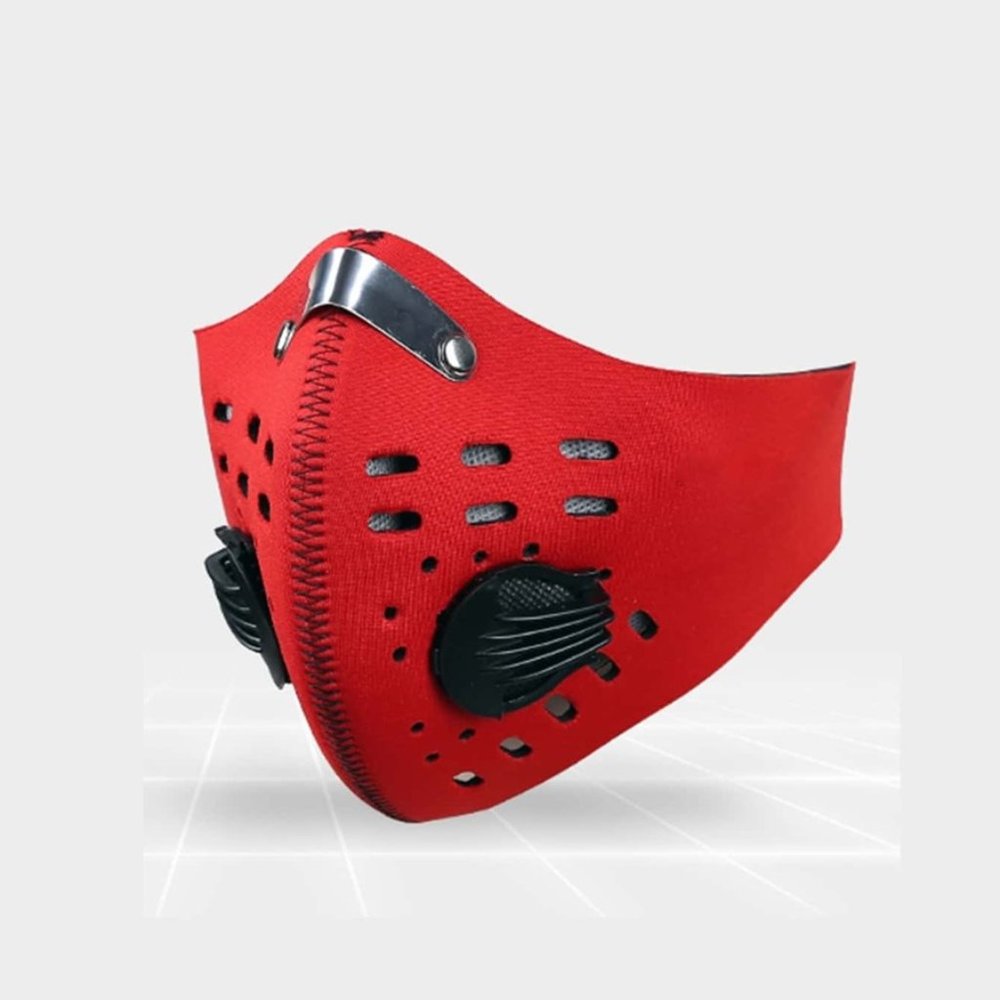 Cycling Face Mask With Active Carbon Filter